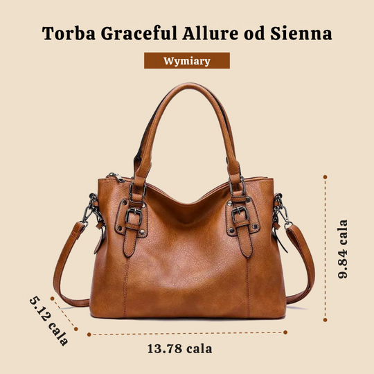 Sienna’s Pełen wdzięku urok | Elegancka skórzana torba na ramię