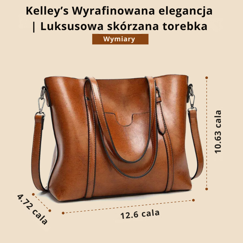 Kelley’s Wyrafinowana elegancja | Luksusowa skórzana torebka