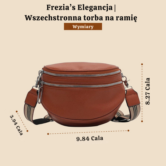 Frezia’s Elegancja | Wszechstronna torba na ramię