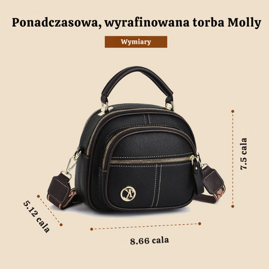 Molly’s Ponadczasowe wyrafinowanie | Stylowa skórzana torba z paskiem na ramię